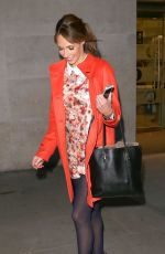 ALEX JONES Leaves BBC Studio in London