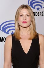ALI LARTER at Legends pressline at Wondercon in Anaheim