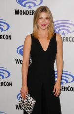 ALI LARTER at Legends pressline at Wondercon in Anaheim