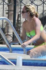 AMANDA BYNES in Bikini at a Pool in Cabo San Lucas