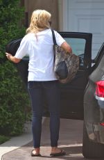 AMANDA BYNES Leaves Her House in Los Angeles
