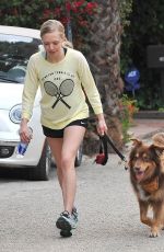 AMANDA SEYFRIED and Justin Long Jogging in Los Feliz