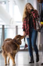 AMANDA SEYFRIED at JFK Airport in New York