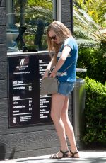 AMANDA SEYFRIED in Shorts Out and About in Los Angeles