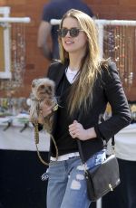 AMBER HEARD Out and About in New York 1404