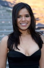 AMERICA FERRERA at Vanity Fair Party at Tribeca Film Festival