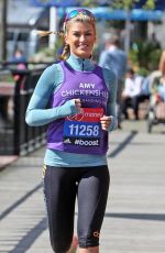 AMY WILLERTON at London Marathon Photocall