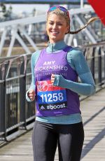 AMY WILLERTON at London Marathon Photocall