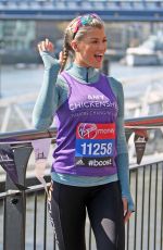 AMY WILLERTON at London Marathon Photocall