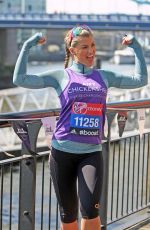 AMY WILLERTON at London Marathon Photocall
