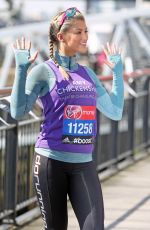 AMY WILLERTON at London Marathon Photocall