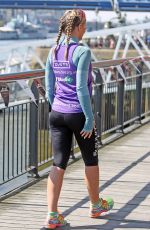 AMY WILLERTON at London Marathon Photocall