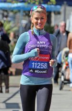 AMY WILLERTON at London Marathon Photocall