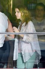 ANNA KENDRICK on the Set of Cake in Los Angeles 0804