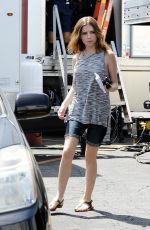ANNA KENDRICK on the Set of Cake in Los Angeles 0804