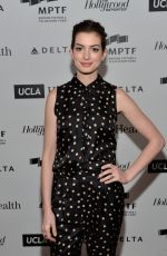 ANNE HATHAWAY at 3rd Annual Reel Stories, Real Lives Benefit in Hollywood