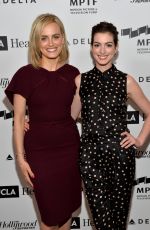 ANNE HATHAWAY at 3rd Annual Reel Stories, Real Lives Benefit in Hollywood