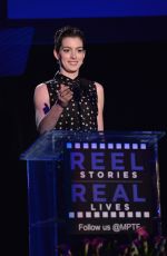 ANNE HATHAWAY at 3rd Annual Reel Stories, Real Lives Benefit in Hollywood