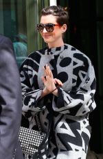 ANNE HATHAWAY Out and About in New York 0804