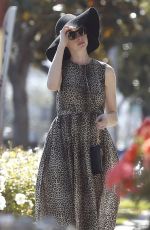 ANNE HATHAWAY Out Shopping in West Hollywood