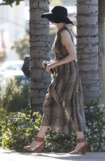 ANNE HATHAWAY Out Shopping in West Hollywood