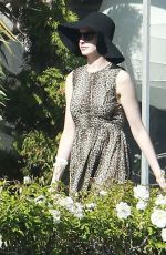 ANNE HATHAWAY Out Shopping in West Hollywood