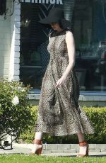 ANNE HATHAWAY Out Shopping in West Hollywood