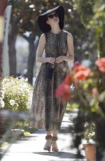ANNE HATHAWAY Out Shopping in West Hollywood