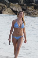 APRIL SUMMERS i Bikini at a Beach on Holiday in Barbados