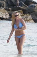 APRIL SUMMERS i Bikini at a Beach on Holiday in Barbados