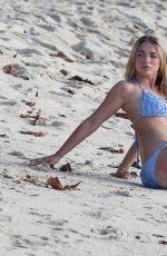 APRIL SUMMERS i Bikini at a Beach on Holiday in Barbados