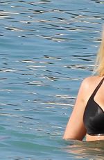 APRIL SUMMERS in Bikini on the Beach in Barbados