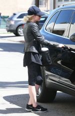 ASHLEE SIMPSON in Leggings Out and About in Los Angeles