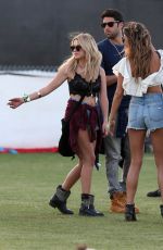 ASHLEY BENSON and SHAY MITCHELL at 2014 Coachella Music and Arts Festival in Indio