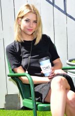 ASHLEY BENSON at Toms to go One Day without Shoes Event in Venice