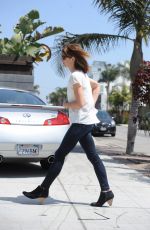 ASHLEY GREENE in Jeans Out in Marina Del Rey