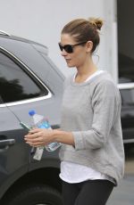 ASHLEY GREENE in Leggings Leaves a Gym in West Hollywood