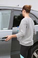 ASHLEY GREENE in Leggings Leaves a Gym in West Hollywood