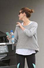 ASHLEY GREENE in Leggings Leaves a Gym in West Hollywood