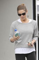 ASHLEY GREENE in Leggings Leaves a Gym in West Hollywood