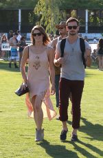 ASHLEY GREENE Out and About in Coachella