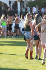 ASHLEY GREENE Out and About in Coachella