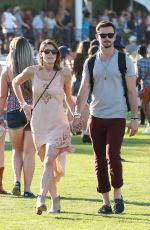 ASHLEY GREENE Out and About in Coachella