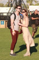 ASHLEY GREENE Out and About in Coachella