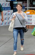 ASHLEY GREENE Out Shopping for Grocery