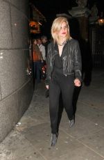 ASHLEY ROBERTS Leaves a Club in London