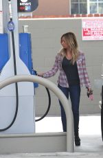 ASHLEY TISDALE at a Gas Station in Los Angeles