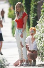 ASHLEY TISDALE at a Photoshoot in Los Angeles