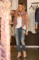 ASHLEY TISDALE Shopping at Planet Blue in Los Angeles