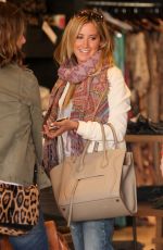 ASHLEY TISDALE Shopping at Planet Blue in Los Angeles
